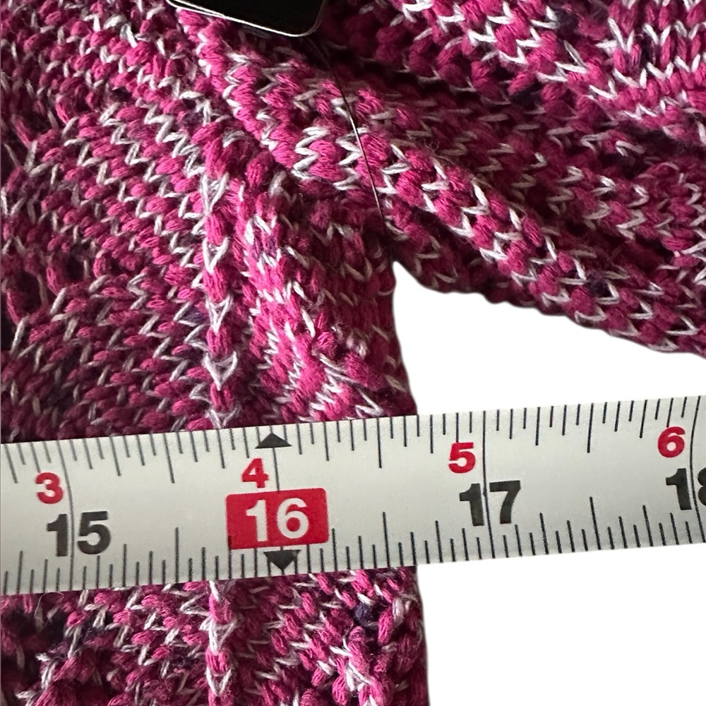 Nic+Zoe Tri-Color Sweater Crochet Look - Picture 12 of 12